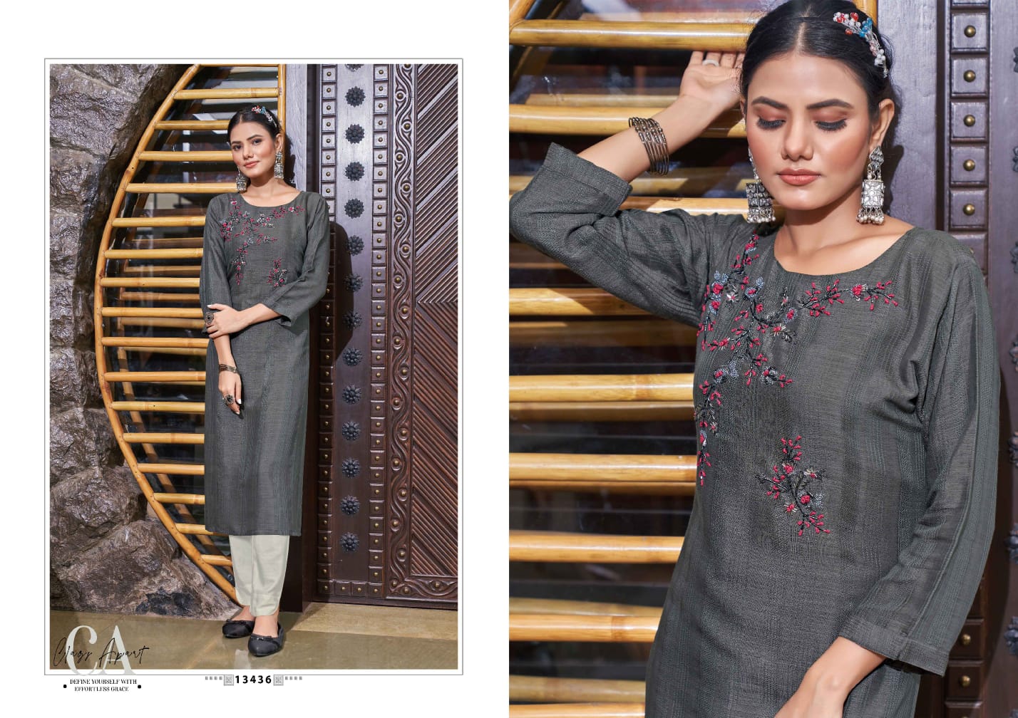 Kajree Veyron New Exclusive Fancy Wear Rayon Latest Kurtis Collection